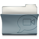 Folder iChat 2 Icon 128x128 png